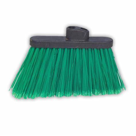 ESCOBA ANGULAR 4″ EN PVC EL CASTOR VERDE