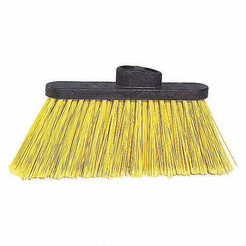 ESCOBA ANGULAR 4″ EN PVC EL CASTOR AMARILLA