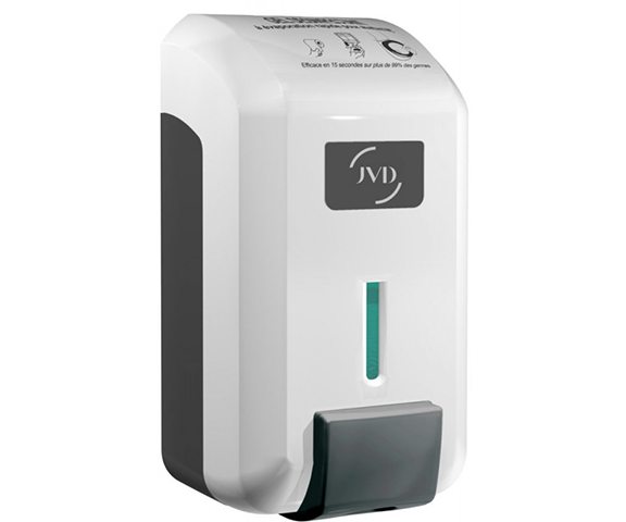 DISPENSADOR RELLENABLE  GEL HIDROALCOHOLICO  JVD.700 ml.