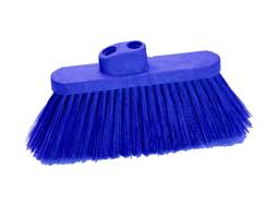 ESCOBA ANGULAR MEDIA PBT EL CASTOR  AZUL