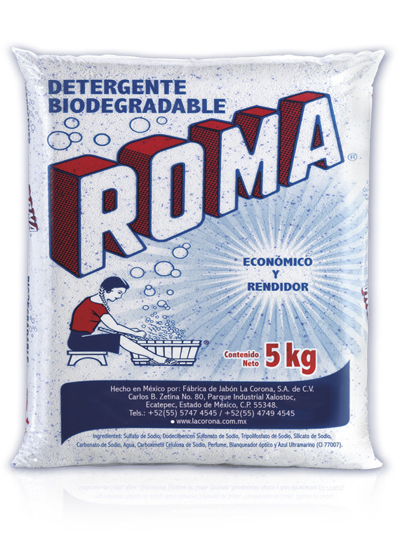 JABON MULTIUSOS ROMA BOLSA 5 KILOS.