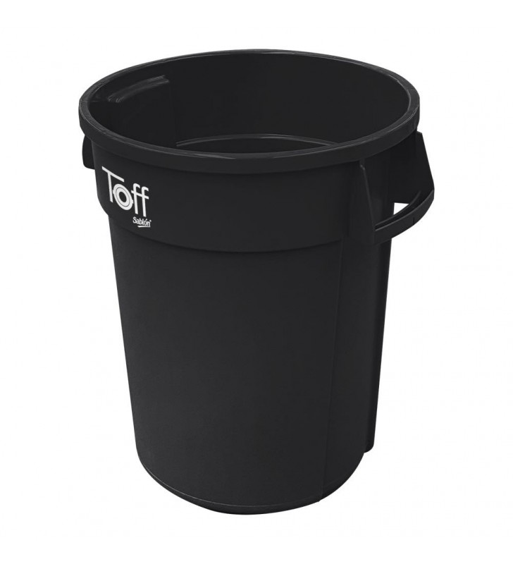 CESTO TOFF 60 LITROS NEGRO SABLON