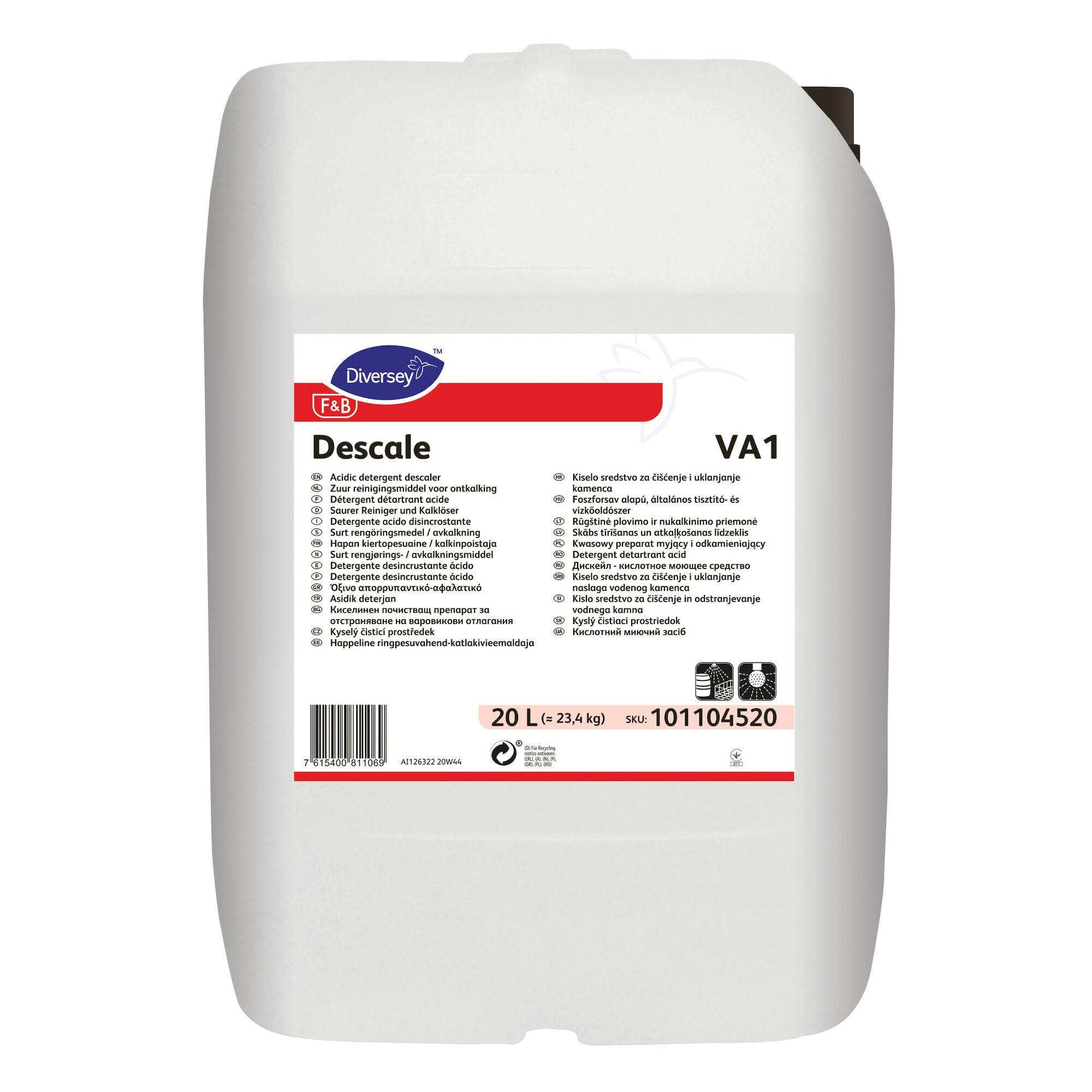 DESCALE / BIDON 1X22 KG